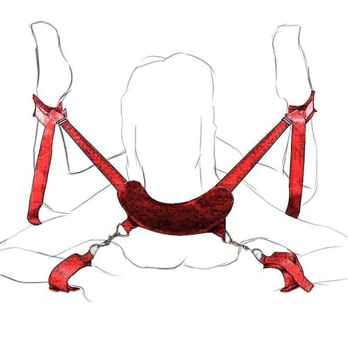 Produits Sexuels Bdsm Pour Adultes, Jeux De Bondage, Menottes De Rinçage, Contraintes De Manchette, Jouets Sexuels Pour Femmes, Couples, Pas De Vibromasseur, Sex Shop, 7.-20-Red