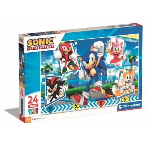 Puzzle Enfant 24 Pièces Maxi - Sonic