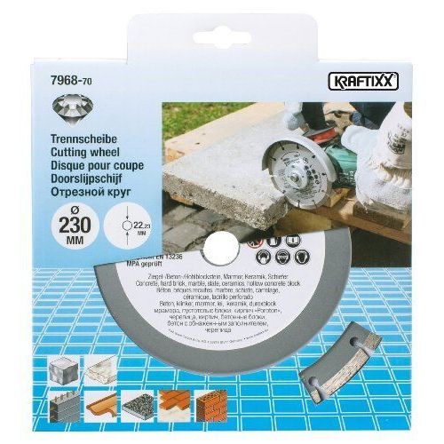 kwb 796870 Kratixx Dia Disque à tronçonner Diamètre 230 mm