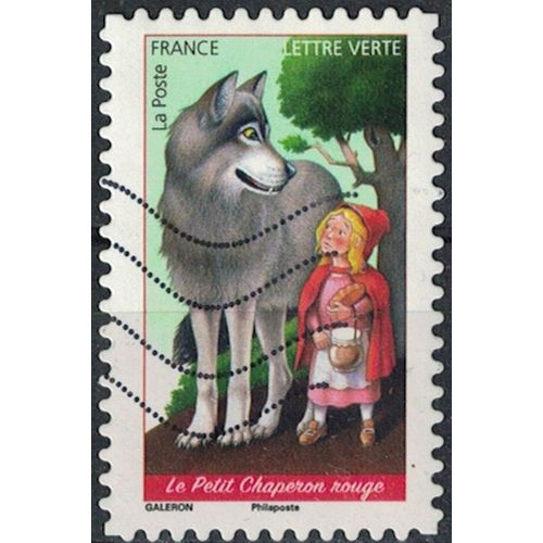France 2021 Oblitéré Used Contes Merveilleux Le Petit Chaperon Rouge