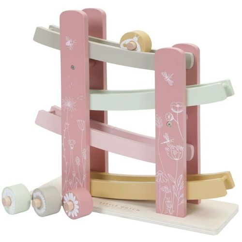 Circuit En Bois Pink Flowers - Little Dutch