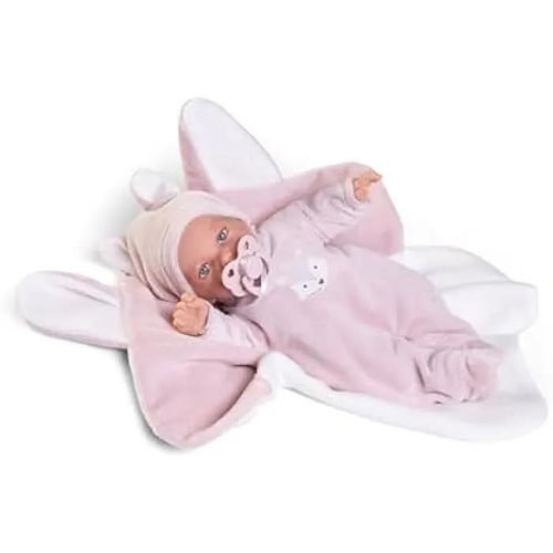 Poupée Petit Moelleux Avec Couverture Renard - Antonio Juan - 27 Cm - Stimule L'affection Et L'imagination