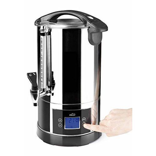 Lacor 69476 Distributeur Électrique, 1500 W, 6 litres, acier inoxydable