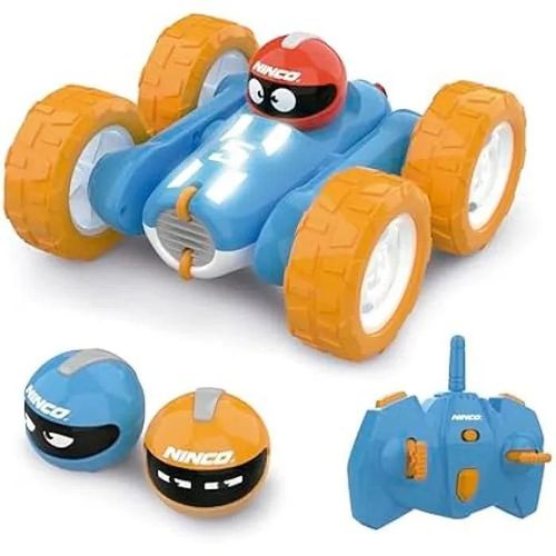 Véhicule Rc - Ninco - Ninco - Acrobatic Voiture Télécommandée - 360 - Lumières - 3 Casques