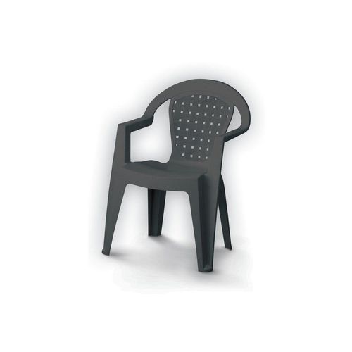 Fauteuil Monobloc Norma Anthracite