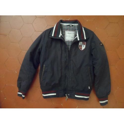 Blouson DÉquitation Hiver Marine ÉquitM