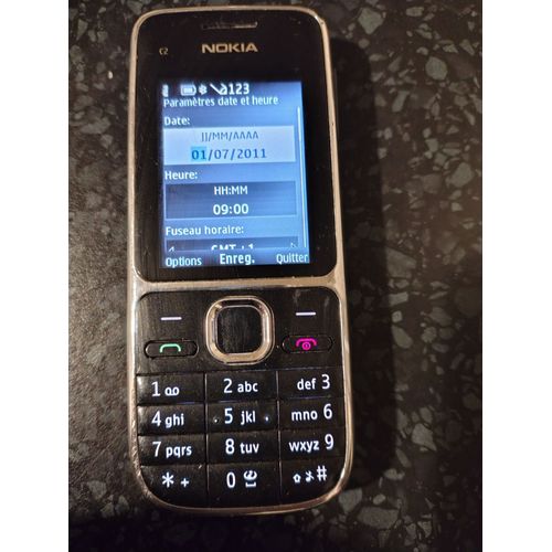 Nokia C2-01 Or - Noir