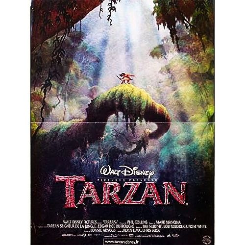 *** Tarzan De Kevin Lima Et Chris Buck - Walt Disney - 1999 - Affiche De Cinéma Originale - 40 X 54 - Comme Neuf ***