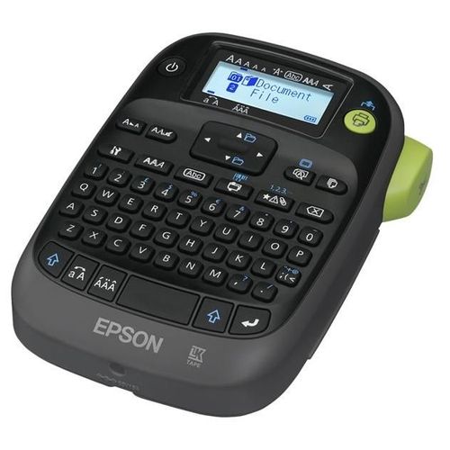 Epson LabelWorks LW-K400 - Étiqueteuse - Noir et blanc - transfert thermique - Rouleau (1,8 cm) - 180 dpi - jusqu'à 6 mm/sec - outil de coupe - impression par 4 lignes, détecteur de capot ouvert...