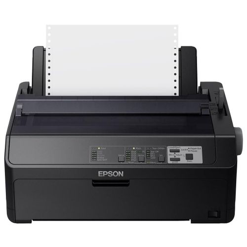 Epson FX 890IIN - Imprimante - Noir et blanc - matricielle - Rouleau (21,6 cm), JIS B4, 254 mm (largeur) - 240 x 144 dpi - 9 pin - jusqu'à 738 car/sec - parallèle, USB 2.0, LAN