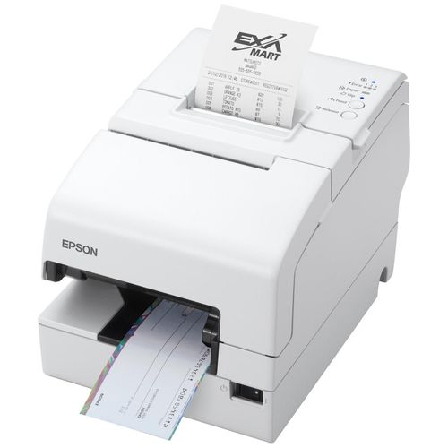 Epson TM H6000V - Imprimante de reçus - thermique en ligne/matricielle - 230 x 297 mm, Rouleau (7,95 cm) - 180 x 180 ppp - 9 pin - jusqu'à 350 mm/sec - USB, LAN, série, NFC, hôte USB 2.0 - outil...