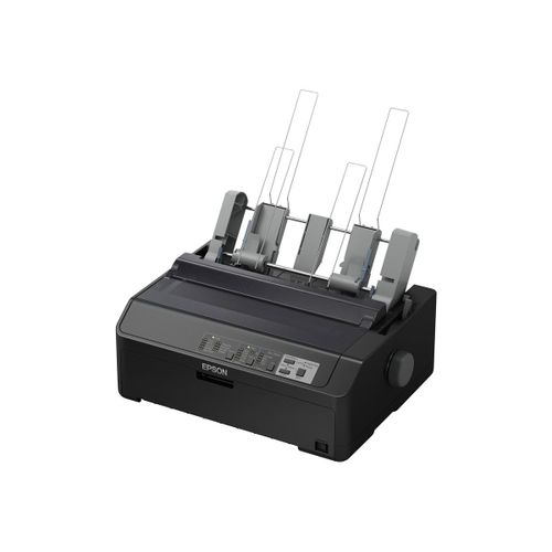 Epson LQ 590IIN - Imprimante - Noir et blanc - matricielle - Rouleau (21,6 cm), JIS B4, 254 mm (largeur) - 360 x 180 dpi - 24 pin - jusqu'à 584 car/sec - parallèle, USB 2.0, LAN, série