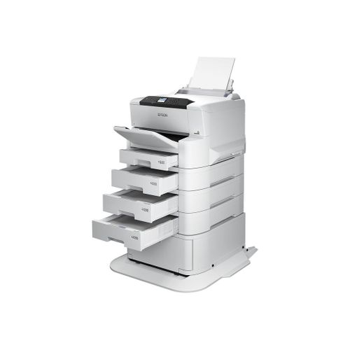 Epson WorkForce Pro WF-C8190D3TWC - Imprimante - couleur - Recto-verso - jet d'encre - A3 - 4 800 x 1 200 ppp - jusqu'à 35 ppm (mono)/jusqu'à 35 ppm (couleur) - capacité : 1835 feuilles - Gigabit...