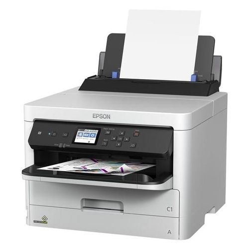 Epson WorkForce Pro WF-C529RDW - Imprimante - couleur - Recto-verso - jet d'encre - A4/Legal - 4 800 x 1 200 ppp - jusqu'à 24 ppm (mono)/jusqu'à 24 ppm (couleur) - capacité : 830 feuilles - USB...