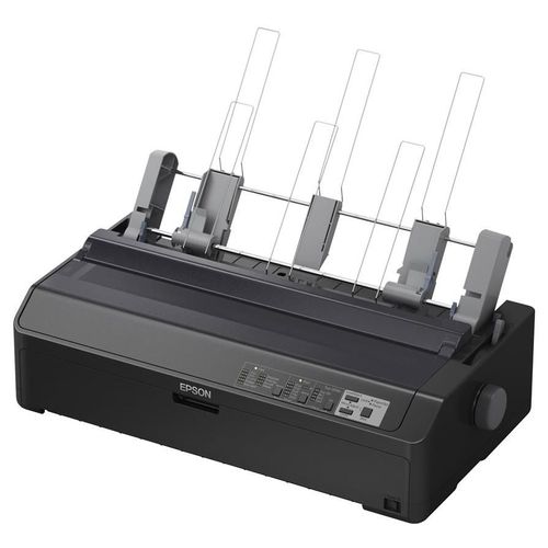 Epson LQ 2090IIN - Imprimante - Noir et blanc - matricielle - Rouleau (21,6 cm), 406,4 mm (largeur), 420 x 364 mm - 360 x 180 dpi - 24 pin - jusqu'à 584 car/sec - parallèle, USB 2.0, LAN