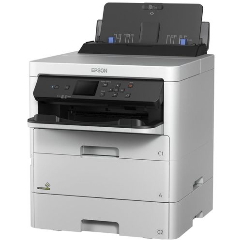 Epson WorkForce Pro WF-C529RDTW - Imprimante - couleur - Recto-verso - jet d'encre - A4/Legal - 4 800 x 1 200 ppp - jusqu'à 24 ppm (mono)/jusqu'à 24 ppm (couleur) - capacité : 830 feuilles - USB...