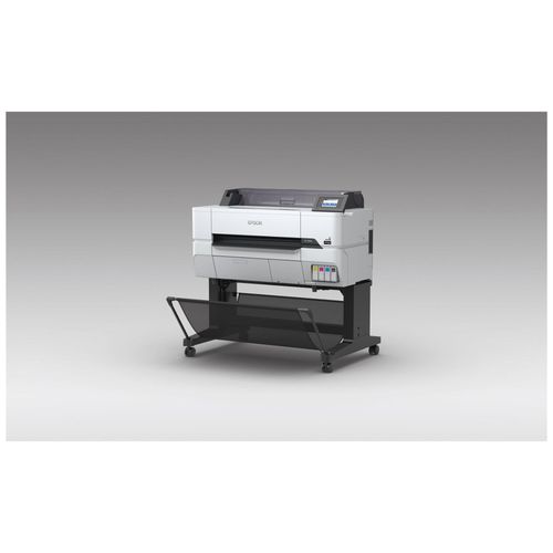 Epson SureColor SC-T3405 - Avec Support - 24" imprimante grand format - couleur - jet d'encre - Rouleau A1 (61,0 cm) - 2 400 x 1 200 ppp - Gigabit LAN, Wi-Fi(n), hôte USB, USB 3.0 - outil de...