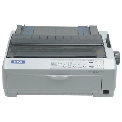 Epson LQ 590 - Imprimante - Noir et blanc - matricielle - 254 x 559 mm, JIS B4 - 24 pin - jusqu'à 529 car/sec - parallèle, USB