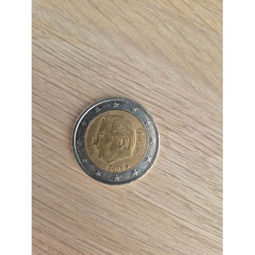 Pièce 2€ Roi Belgique