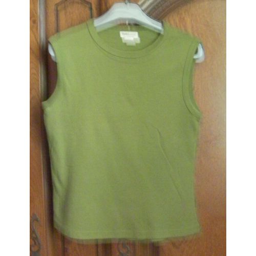 Débardeur Vert Zara - Taille 34/36