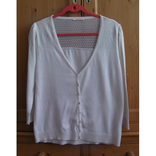 Gilet Blanc Camaïeu - Taille 42