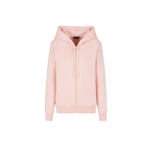 Sweat Emporio Armani Full Zip Femme Rose