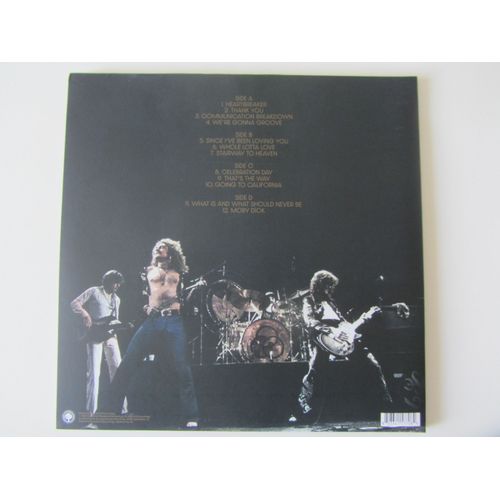 Live In Canada 1970-1971 ( Double Album Transparent À Tirage Très Limité) : Heartbreaker - Whole Lotta Love - Stairway To Heaven - That's The Way - Moby Dick - Etc...