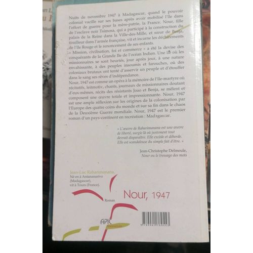 Nour. 1947. De Jean Luc Raharimananz