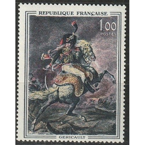 Officier Chasseur De La Garde, De Théodore Géricault Timbre Neuf** 1962 N° 1365