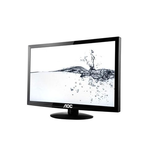 AOC e2795Vh - Écran LED - 27" - 1920 x 1080 Full HD (1080p) @ 60 Hz - 300 cd/m² - 2 ms - HDMI, DVI-D, VGA - haut-parleurs