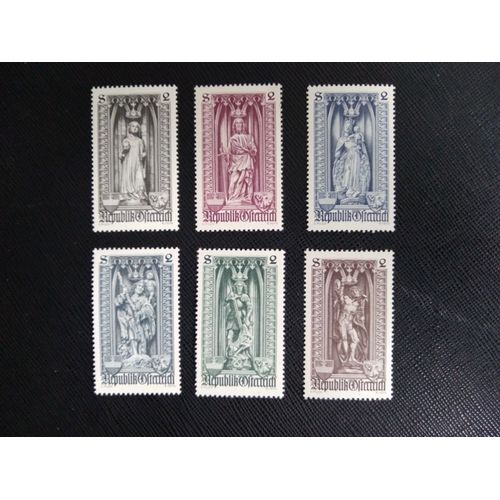 Timbre Autriche Yt 1114 A 1119 Série : 500e Anniversaire Du Diocèse De Vienne 1969 ( 100109 )