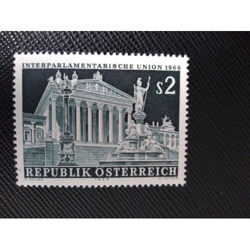 Timbre Autriche Yt 1120 Conférence De Printemps De L'union Interparlementaire 1969 ( 100109 )