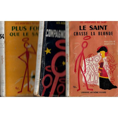 Les Aventures Du Saint (Lot De 5 Vol.) De Leslie Charteris