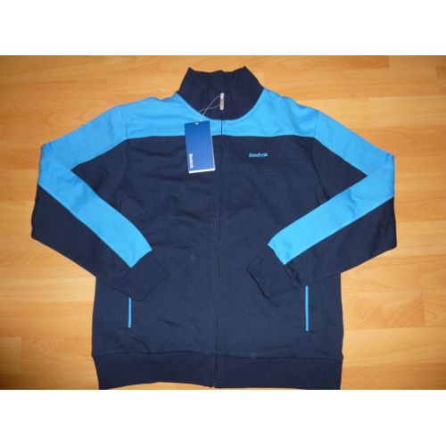Veste Reebok Neuve Coton Bleu - 10 Ans
