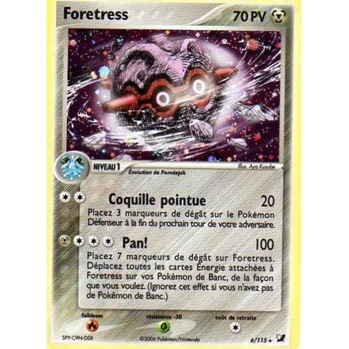 Foretress Édition Ex Forces Cachées 6/115 70pv