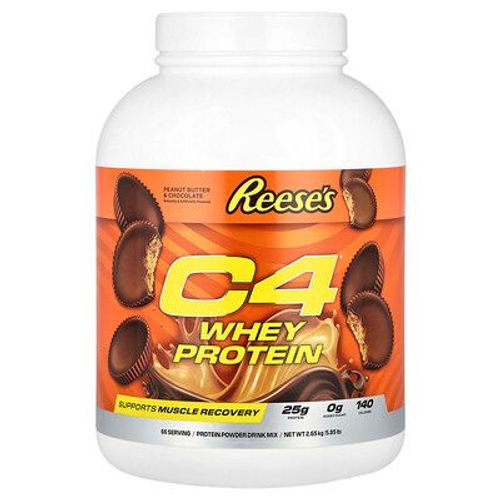 C4 / Cellucor, Protéines De Lactosérum C4®, Reese's Peanut Butter Et Chocolat, 2,65 Kg