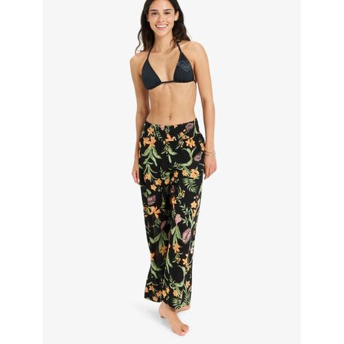 Along The Beach - Pantalon Léger Pour Femme - Noir -