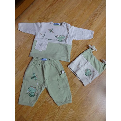 Ensemble Vert Avec Grenouille