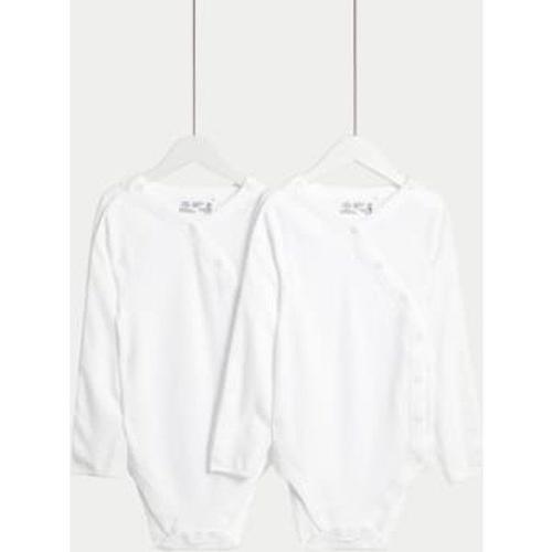 Lot De 2 Bodys Adaptés 100 % Coton (Jusqu'au 16 Ans) - Blanc