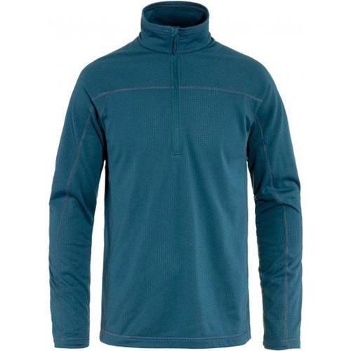 Abisko Lite Fleece Half Zip Pull Polaire Taille Xl, Bleu