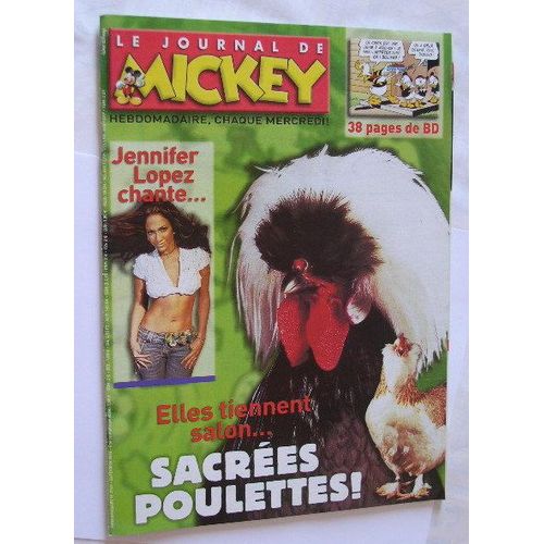 Le Journal De Mickey  N° 2749 : Jennifer Lopez Chante...