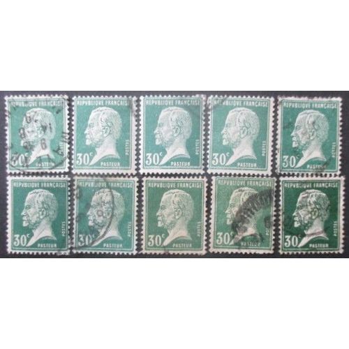 France N°174 X 10 Oblitéré