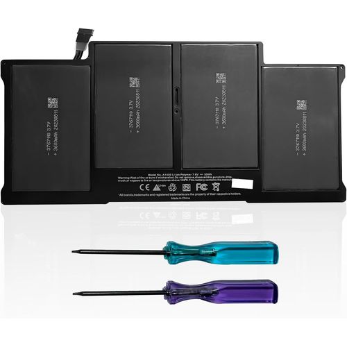 (7,6 V 55 Wh) A1405 Batterie pour ordinateur portable MacBook Air 13"" A1377 A1369 A1466 Late 2010 Mid 2011 Mid 2012 Mid 2013 début 2014 2015 Version.[G137]