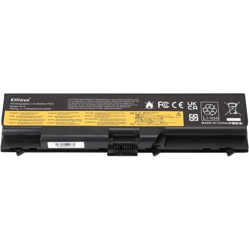 Laptop Batterie pour Lenovo ThinkPad T410 T420 T510 T520 W510 W520 SL410 SL510 L410 L510 L512 L520 T410i T420i L420 Edge E420 E425 E520 E525 42T4795 42T4235 42T4791 42T4751 42T4752 42T4793.[G790]
