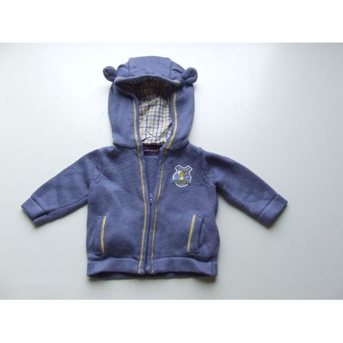 Gilet/Capuche "Sergent Major". 3 Mois