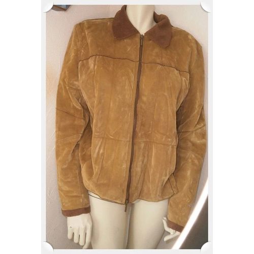 Veste Aspect Daim - Taille Xxl - Mixisi