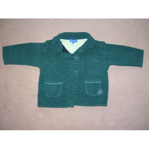 Veste Bout'chou Coton 18 Mois Vert