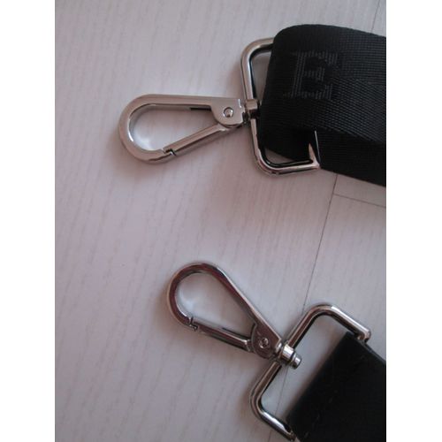 Sangle de sac noire en tissu Lamarthe Neuve