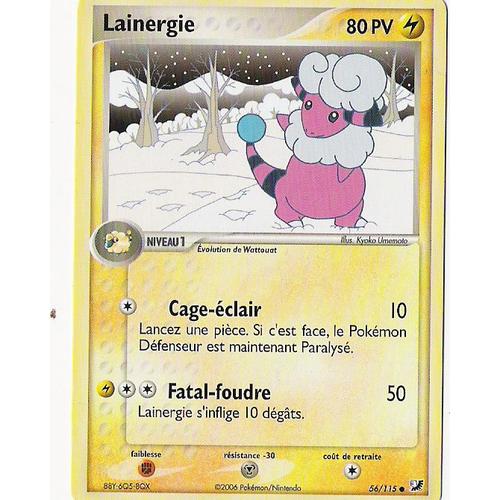 Lainergie -2006-  (Pokemon) 56/115 Ex Forces Cachées 80 Pv Vf