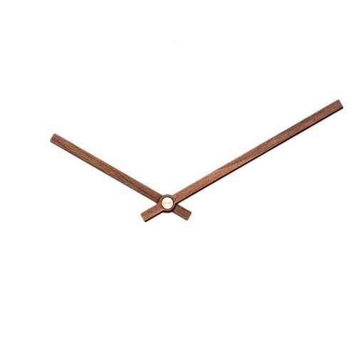 Aiguilles d'Horloge Murale en Bois Massif,Pièces de Bras,Décoration Intérieure,Créative,Heure,Minute,Seconde- -No.5-12 pouces
